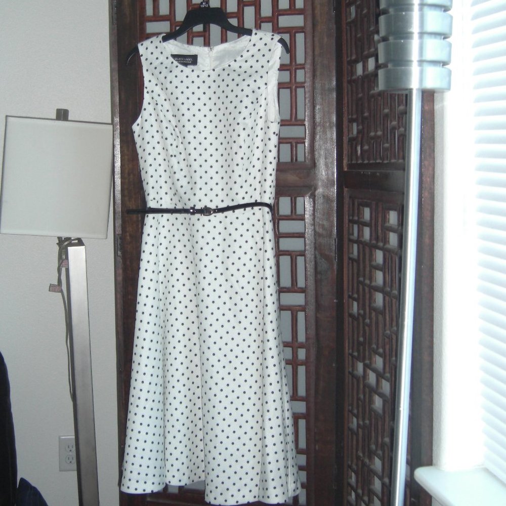 BLACK LABEL by EVAN PICONE Dress in POLKA DOT, 4
